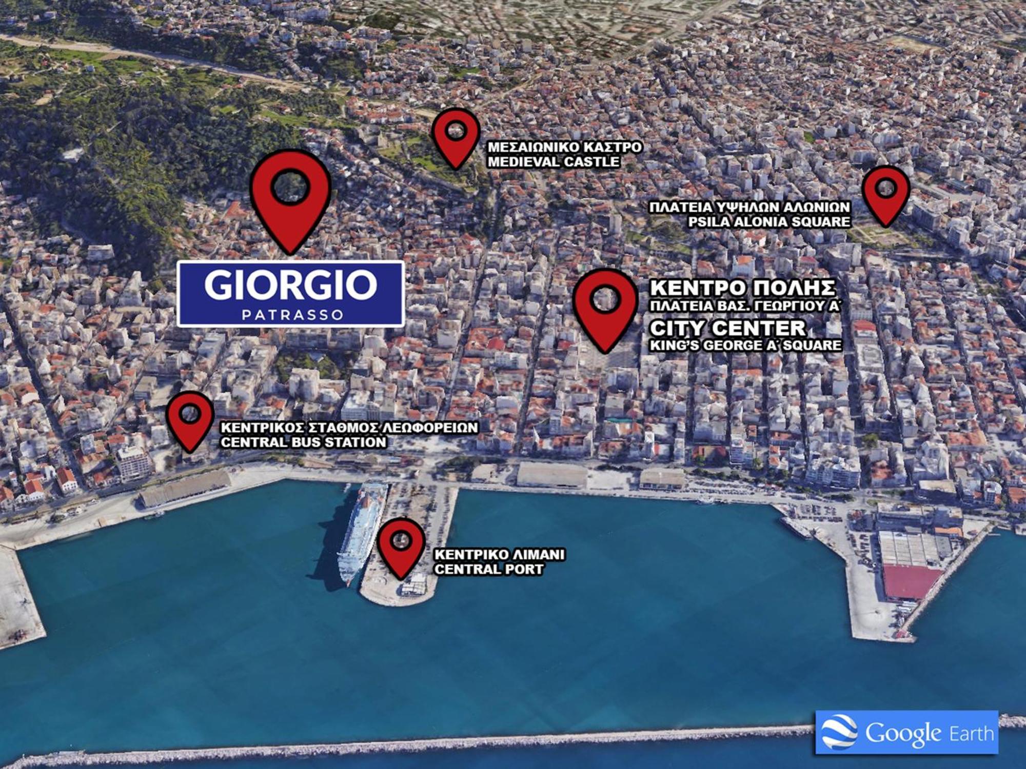 Giorgio Patrasso - Micro Apartment In The Center Of Patras Dış mekan fotoğraf
